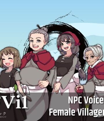 音声付き❤NFVi1:NPC Female Villagers Vol.1-ボイスレック|評価