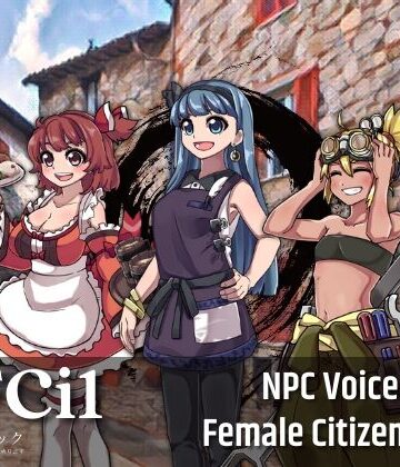 音声付き❤NFCi1:NPC Female Citizens Vol.1-ボイスレック|評価