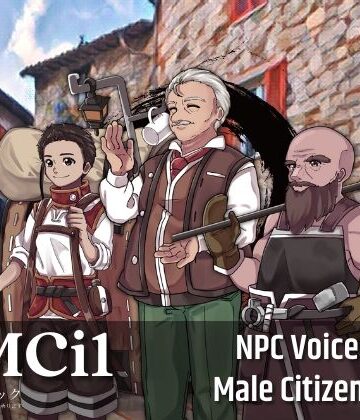 音声付き❤NMCi1:NPC Male Citizens Vol.1-ボイスレック|評価