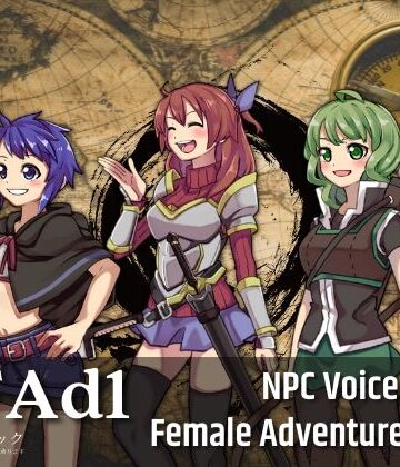 音声付き❤NFAd1:NPC Female Adventurers Vol.1-ボイスレック|評価