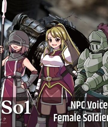 音声付き❤NFSo1:NPC Female Soldiers Vol.1-ボイスレック|評価