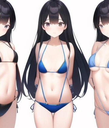 全年齢向け❤合法露出！紐マイクロビキニ部！-まんすじラボ|評価