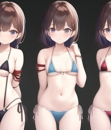 全年齢向け❤紐マイクロビキニ部のえちえち立ち絵-まんすじラボ|評価