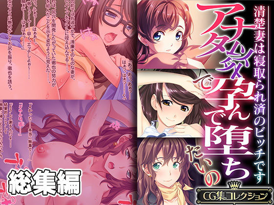 ニーソックス❤アナタ以外で孕んで堕ちたいの 〜清楚妻は寝取られ済のビッチです〜【CG集コレクション】-どろっぷす！|評価