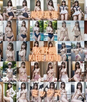制服❤AI写真集 秋野楓 Kaede Akino ミックス-Premium AI Girls|評価