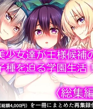 ファンタジー❤発情美少女達が王様候補の僕に子種を迫る学園生活！ ＜総集編・上＞-悶々堂|評価
