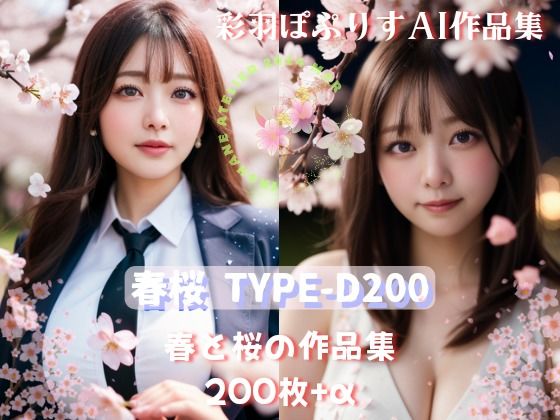 イラスト・CG集❤春桜 はるさくら TYPE-D200-彩羽ぽぷりす|評価