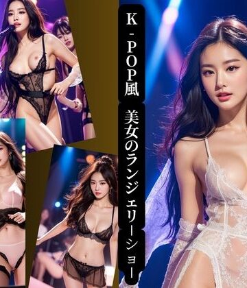 アイドル・芸能人❤K-pop風美女の美女のランジェリーショー-AIプロデューサー|評価