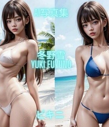 処女❤AI写真集 冬野雪 Yuki Fuyuno ビキニ-Premium AI Girls|評価