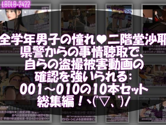 動画・アニメーション❤【△500●500】学業成績学年一位の二階堂沙耶・県警からの事情聴取で、自らの盗撮被害動画の確認を強いられる:Vol.R001-010までの10本セット総集編！-Libido-Labo|評価