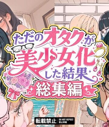 イラスト・CG集❤ただのオタクが美少女化した結果、総集編-銀木堂|評価