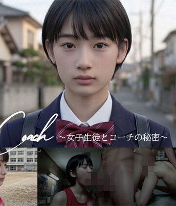 制服❤Coach – 陸上部女子生徒とコーチの禁断セックス –Blue Frames|評価5.00
