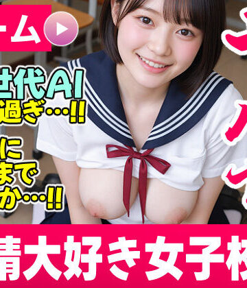 動画・アニメーション❤【次世代AI】射精大好き女子校生〜射精当番は君だ！絶頂へのカウントダウン！〜【AIヤバい】-コメットパンチ|評価