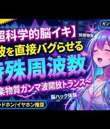 オナニー❤【超科学的脳イキ】脳波を直接バグらせる特殊周波数〜快楽物質ガンマ波開放トランス〜-ヒメゴト|評価